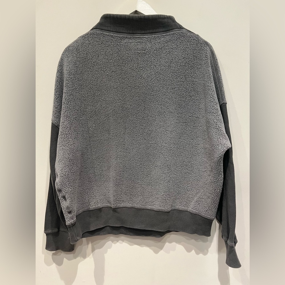 The GREAT Trail Sweatshirt. Half zip. Super cosy. Size 1. Grey - Picture 3 of 5